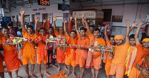 The machinery can also determine the actual number of devotees and the devotees in the queue, waiting for puja.