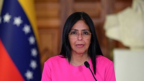 Venezuela's acting President Delcy Rodriguez.