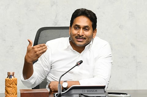 Former CM and YSRC president Jagan Mohan Reddy
