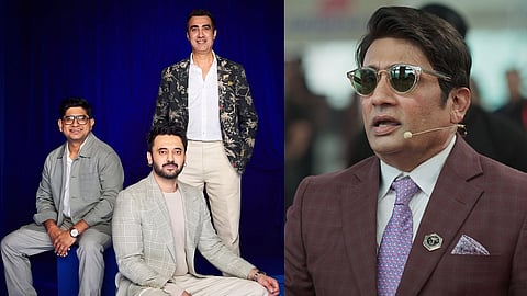 The Pyramid Scheme team - Shreyansh Pandey, Ranvir Shorey, Paramveer Singh Cheema and Shekhar Suman