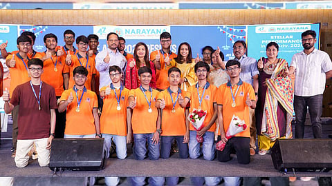 Narayana Students Shine in JEE Advanced 2026, Secure 6 Ranks in Top 20.