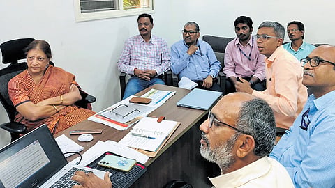 ADC Chief Engineer B Narasimha Murthy was instructed to deploy additional JCB machines to intensify silt removal under the E-10 and E-11 bridges.