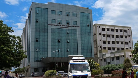 Mahatma Gandhi Memorial Government Hospital in Tiruchy.