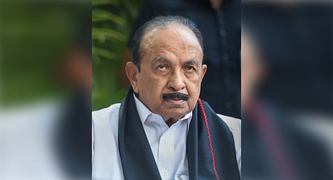 MDMK general secretary Vaiko.