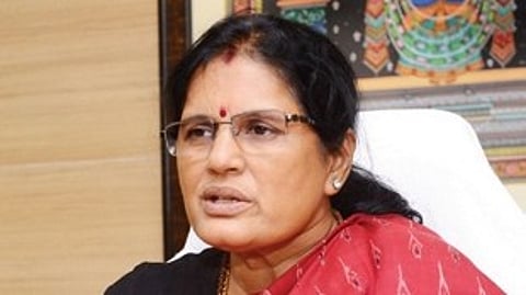 Deputy chief minister Pravati Parida