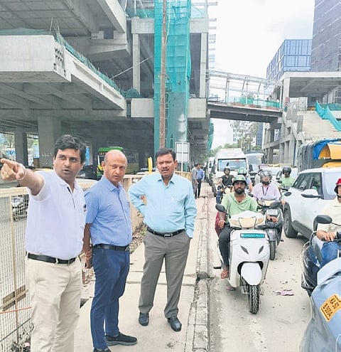 Commissioner of Bengaluru East City Corporation, DS Ramesh instructed officials to accelerate execution of SWD works and implement permanent solutions.