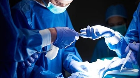 adapted a cardiac occlusion device, normally used to close septal defects in the heart, to seal the abnormal connection between the colon and the vagina.