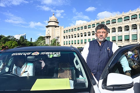 Karnataka Chief Minister DK Shivakumar.