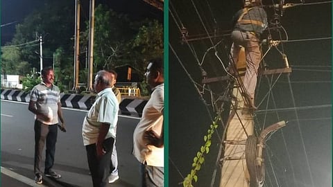 Tangedco, in a post on X, said a fault in the high tension cable outdoor termination of the high-voltage power line caused the power outage.