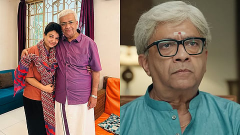 YG Madhuvanthi with Y Gee Mahendra (L), Y Gee Mahendra in Charukesi