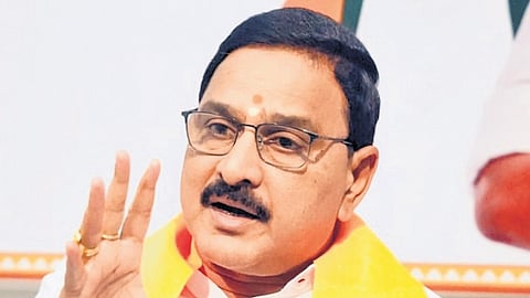 Union Minister of State for Steel and Heavy Industries Bhupathiraju Srinivasa Varma.
