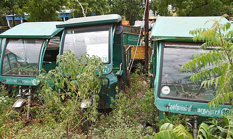 Sources said the vehicles that are currently operational are also poorly maintained and may run into issues anytime.