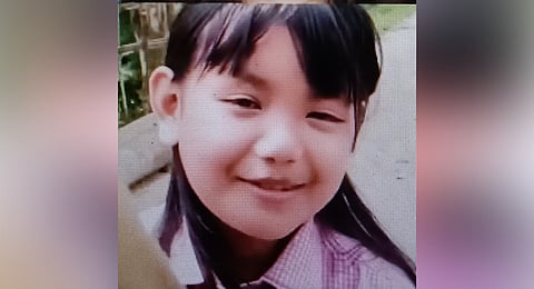 The video, filmed when the child was returning home from school on a bicycle along with a family member, went viral on social media platforms in no time.