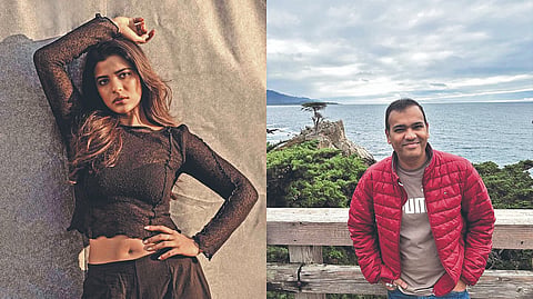 Aishwarya Rajesh (L) and Amogh Vijay (R)