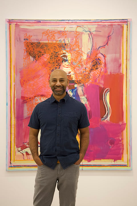 Artist Sangram Majumdar