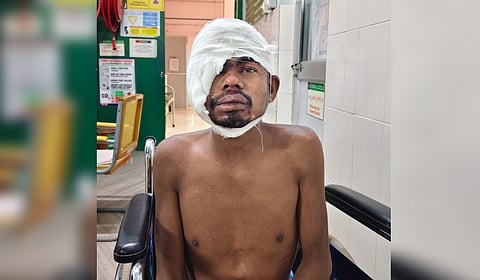Injured Vellingiri
