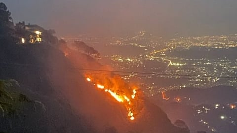 A study conducted by the state forest department attributed almost all forest fires in the hill state to human activities, both intentional and accidental, besides soaring temperatures during summers.