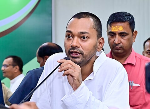 Former Chief MInister Nitish Kumar’s son Nishant Kumar,