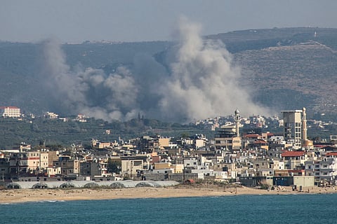 Iranian media reported explosions across the country's south near the Strait of Hormuz, the same area where US forces had already bombarded air defense, radar and other sites on Tuesday.