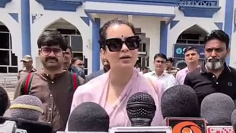 Actor-turned-politician Kangana Ranaut.