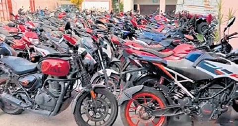 Vehicle loan fraud: 35-year-old arrested with 137 motorcycles in Odisha