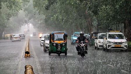 A figure released by the IMD showing the advancement of the monsoon.