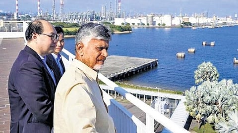 Naidu in Singapore in July 2025.