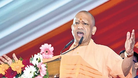 Uttar Pradesh Chief Minister Yogi Adityanath.