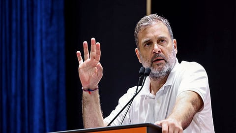 Congress leader Rahul Gandhi