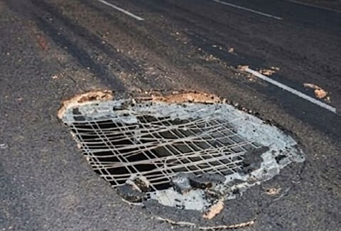 The matter sparked public outrage after photos and videos of the crack went viral on social media.