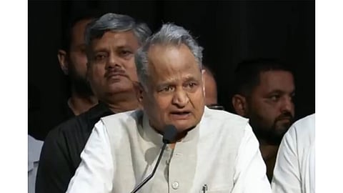 "Indira Gandhi would have banned party like BJP": Congress' Ashok Gehlot accuses BJP of weakening country