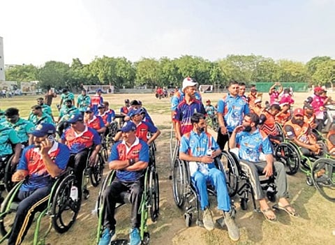 From mine blasts to wins: Behind wheelchair premier league
