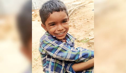 The deceased was identified as Mugilan R, son of Rajesh and Asha.