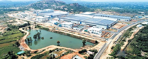 Tata’s iPhone manufacturing facility in Hosur.