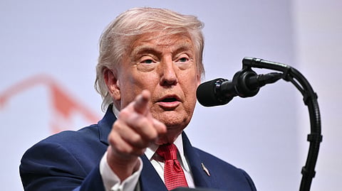 US President Donald Trump