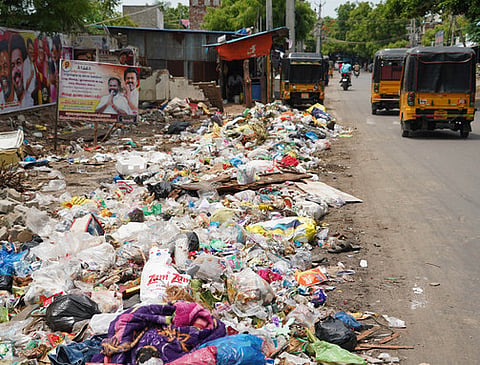 As part of the pilot initiative, colour-coded bins have been distributed to around 3,500 households in Jeyhindupuram.