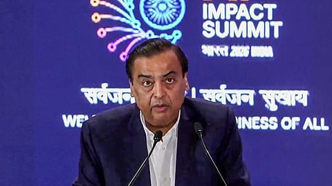 Reliance Industries Chairman and Managing Director Mukesh Ambani.