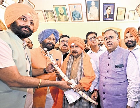 BJP chief Nitin Nabin on 3-day Punjab visit, seeks to firm up plans for Assembly polls