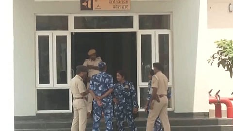 Security has also been tightened at the National Testing Agency (NTA) office in the national capital