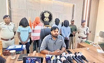 Forest officials with assistance from Malkangiri police arrested the five accused - Gobinda Garada, Manas Nayak, Dhanurjaya Garada, Basanta Kumar Khila and Bishnu Madhi.