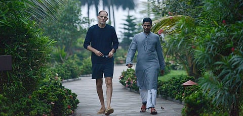 Thomas Tuchel at the Retreat centre