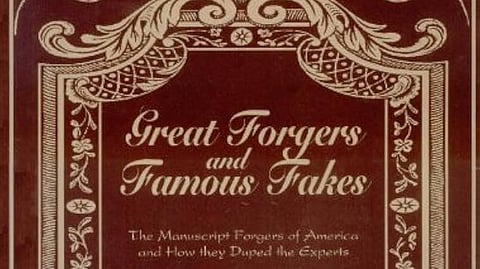 Great Forgers and Famous Fakes by Charles Hamilton