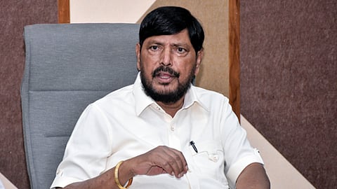 Union Minister of State for Social Justice and Empowerment Ramdas Athawale