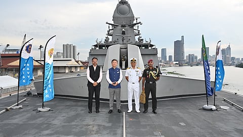 INS Udaygiri and the anti-submarine warfare corvette INS Kavaratti called at the Vietnamese port from Monday to Wednesday during an operational deployment of the Eastern Fleet in the Indo-Pacific.