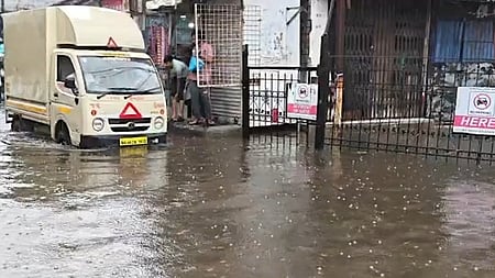 Mumbai is drenched by heavy monsoon rains