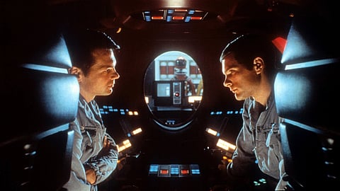 Even the leap into artificial general intelligence only assures a generality of capacity and not of depth. Above, Gary Lockwood and Keir Dullea in 2001: A Space Odyssey