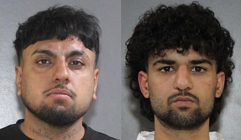 Arman Singh has been charged with one count of reckless discharge of a firearm, while Simarjeet Singh has been charged with one count of reckless discharge of a firearm.