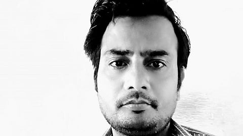 Manish Sharma, who was arrested following allegations by right-wing groups that he ran an online network to target Hindu women for religious conversion.
