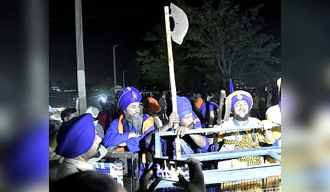 The movement of Nihang groups towards Uttarakhand was linked to an earlier incident in Karnaprayag, where some Nihangs had allegedly clashed with local residents.