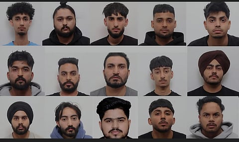 The Calgary Police Service has released photographs of 15 suspects in connection with the extortion-related cases.